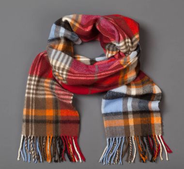 Klasik tartan yün, İpek eşarp kontrol