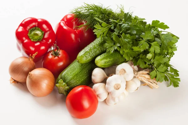 Assortment of fresh raw vegetables — Stock Photo, Image