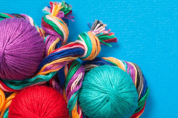 Cotton and woolen threads for needlework