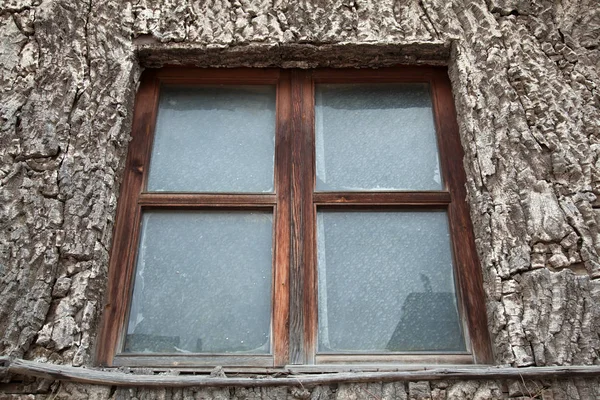 Ventana del antiguo edificio — Foto de Stock