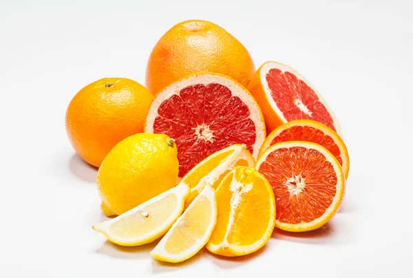 Mogna citrusfrukter — Stockfoto