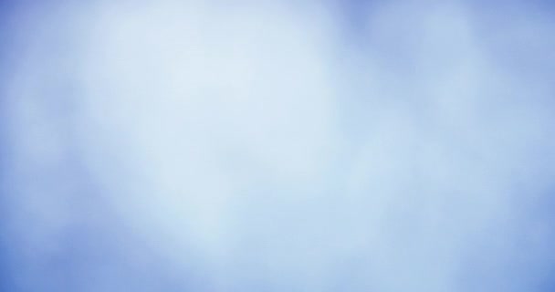 Lumières douces bleues se déplaçant lentement, reflets lumineux déconcentrés  