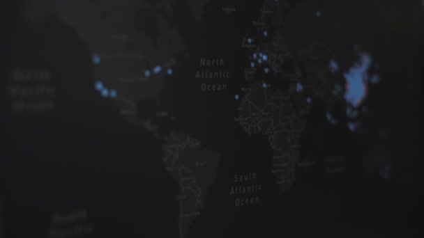 La carte dynamique mondiale de l'évolution de la pandémie de coronavirus — Video