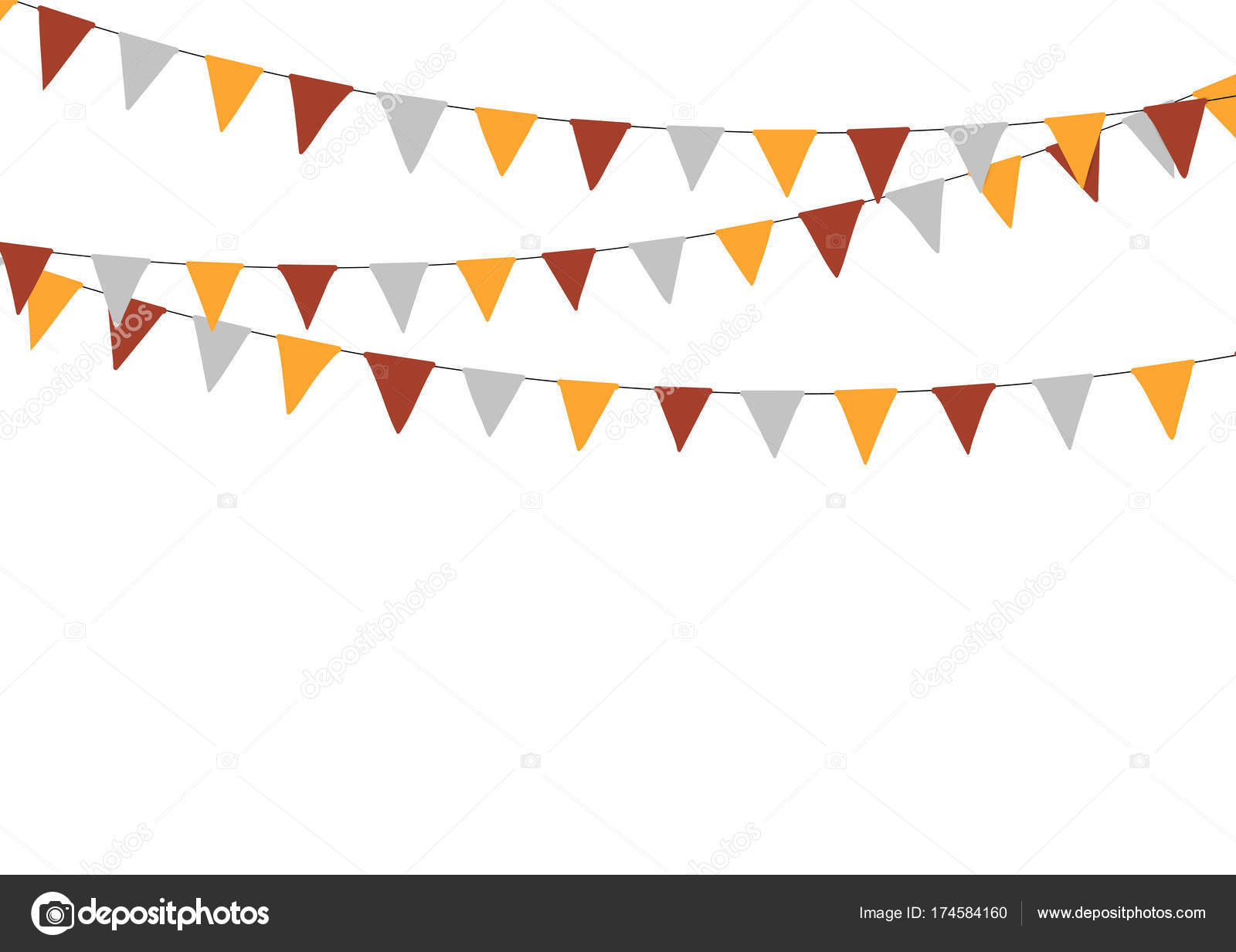 Thanksgiving Bunting Flags Holiday Decorations Vector Illustration Vector By Gabylya89 Thanksgiving Bunting Flags Holiday Decorations Vector Illustration Vector By Gabylya89