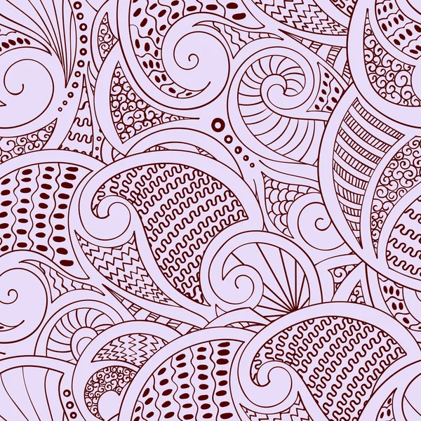 Decoratieve golven patroon — Stockvector