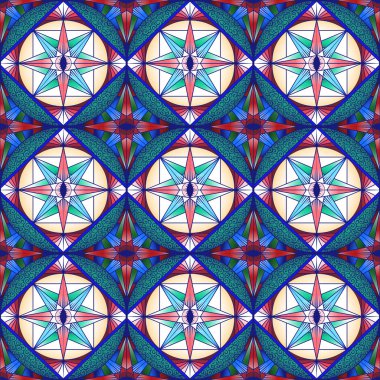 Renkli abstact seamless modeli