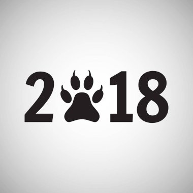 pençe ayak izi ile tatil Kartpostalı