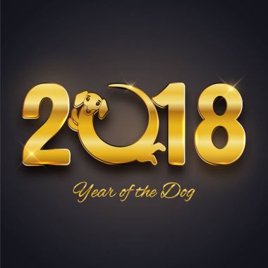 Mutlu yeni yıl köpek 2018
