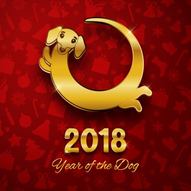 Mutlu yeni yıl köpek 2018