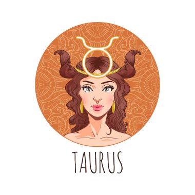 Toros burç işareti resimleri, güzel kız yüz, Astroloji işaret