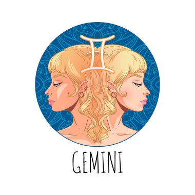İkizler burç işareti resimleri, güzel kız yüz, Astroloji işaret