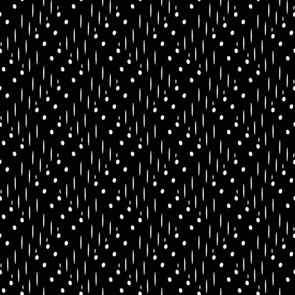 Черно-белый бесшовный абстрактный рисунок. Текстура для обоев — стоковый вектор