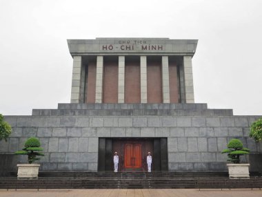 Ho Chi Minh Mausoleum in Ba Dinh Square, Hanoi, Vietnam