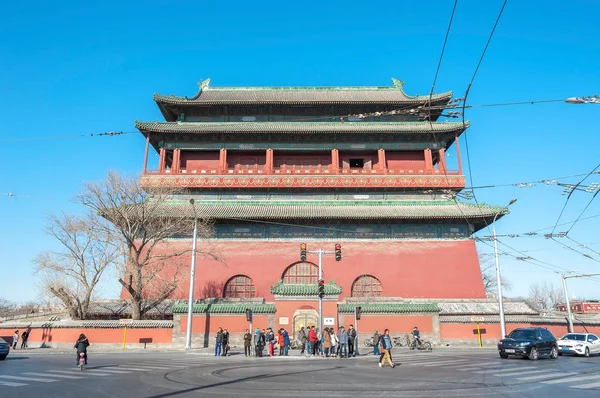 Drum Tower, Beijing — Stockfoto