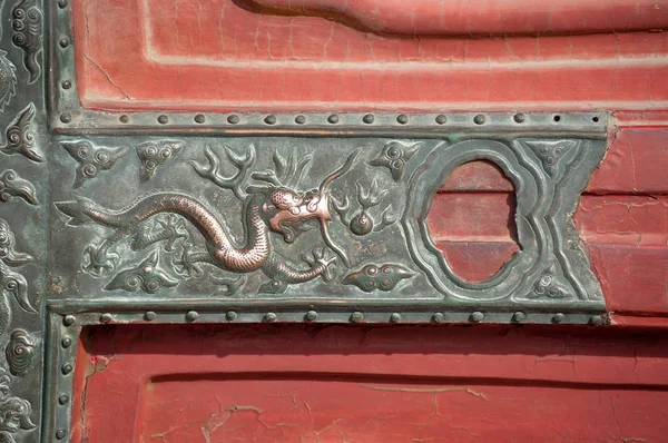 Dragon detail at the Forbidden City, Beijing, China — Stock Photo, Image