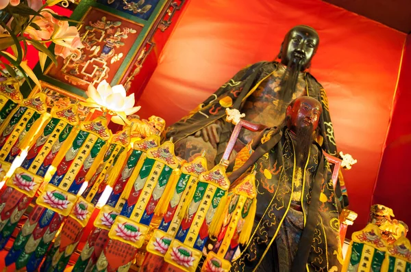 主祭壇朴 Tai の寺院、ワンチャイ、香港 — ストック写真