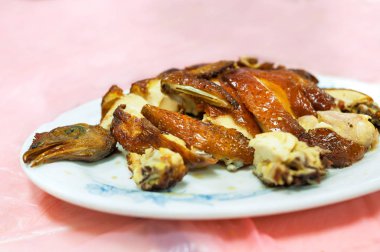 Klasik hong kong Kızartma tavuk yerel pişmiş gıda Merkezi