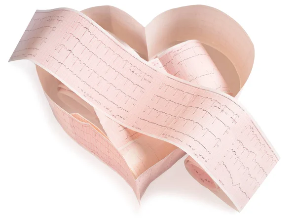 Kalp şeklinde kardiyogram izole