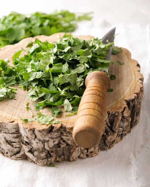 Dilimlenmiş yeşiller 