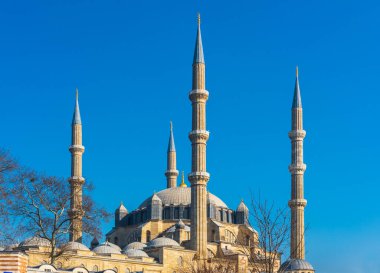 Türkiye 'nin Edirne kentindeki Selimiye Camii. 