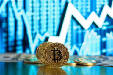 Çizelge geçmişi olan bitcoin. Yeni sanal kripto para birimi kavramı