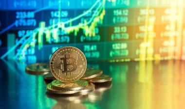 Çizelge geçmişi olan bitcoin. Yeni sanal kripto para birimi kavramı