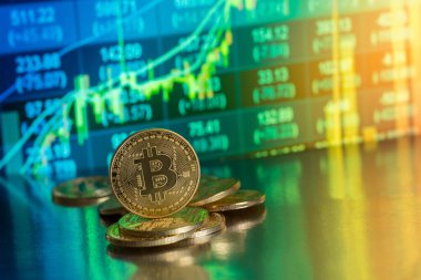 Çizelge geçmişi olan bitcoin. Yeni sanal kripto para birimi kavramı