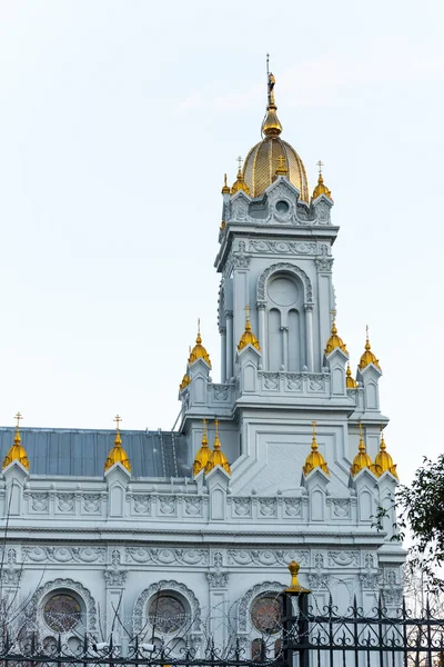 Болгарская Церковь Святого Стефана Железная Церковь Золотом Роге Стамбул Турция — стоковое фото