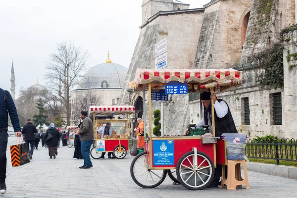 Istanbul Turkey February 2018 Sultanahmet Square Istanbul Turkey — Stock Photo, Image