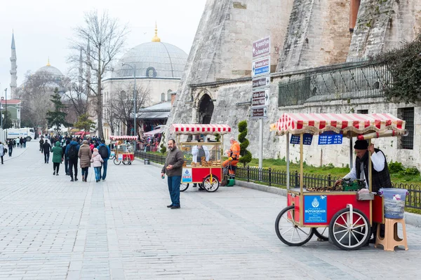 Istanbul Turkey February 2018 Sultanahmet Square Istanbul Turkey — Stock Photo, Image