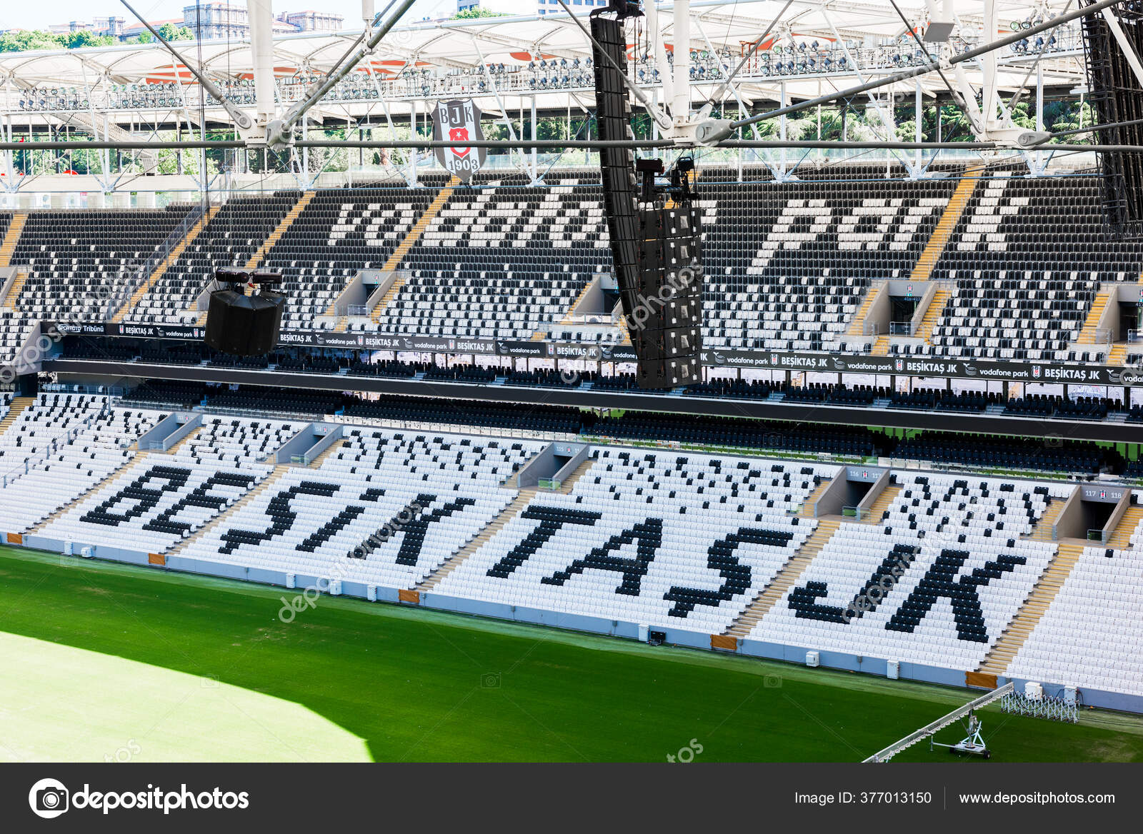 Istanbul Turkey May 2018 Besiktas Vodafone Park Stadium Stadium Home –  Stock Editorial Photo © resulmuslu #377012416