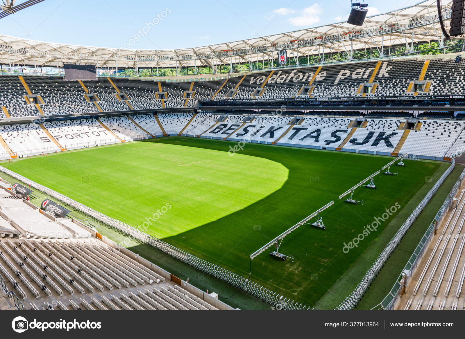 Istanbul Turkey May 2018 Besiktas Vodafone Park Stadium Stadium Home –  Stock Editorial Photo © resulmuslu #377012416