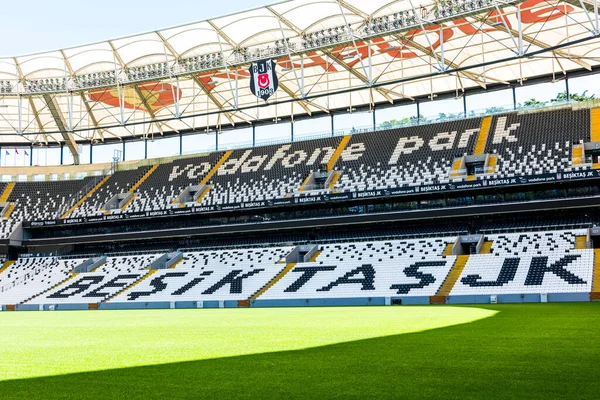 伊斯坦布尔 土耳其 2018年5月26日 Besiktas Vodafone Park Stadtern 体育场是Besiktas Jk足球俱乐部的所在地 Besiktas — 图库照片