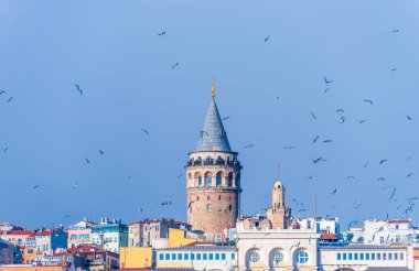 Galata Kulesi. İstanbul, Türkiye.