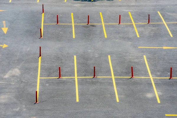 Parque Estacionamento Estacionamento Vazio — Fotografia de Stock