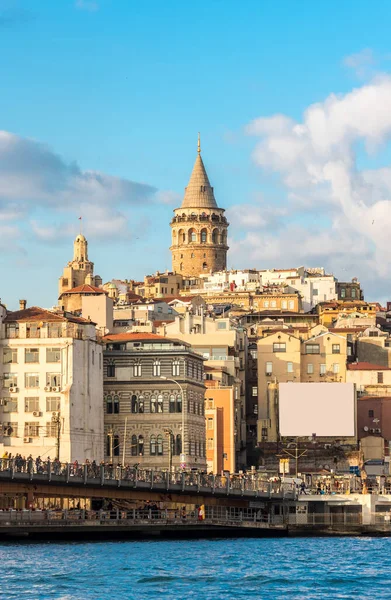 Wieża Galata Stambule Turcja — Zdjęcie stockowe
