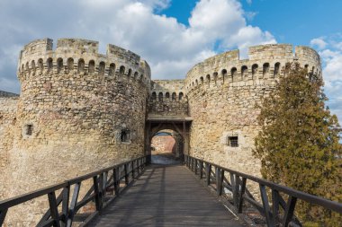 Belgrad, Sırbistan 'daki Kalemegdan Parkı.