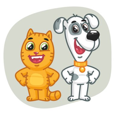 Kedi ve köpek pençeleri belinden tutarak