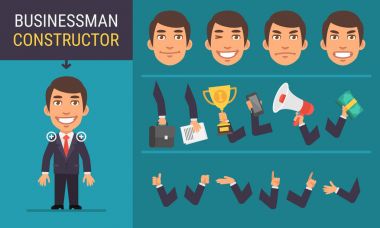 Oluşturucu karakter işadamı