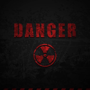 tehlike radyasyon işareti