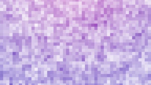 Violette Farbe Mosaik Abstrakten Hintergrund Abstrakter Hintergrund — Stockvideo