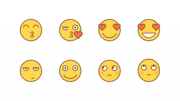 Emoticons Stickers Set Kiss Love Wink Shy Animated Emoticons Alpha — Stock Video © tsirikmen #320799538 Emoticons Stickers Set Kiss Love Wink Shy Animated Emoticons Alpha — Stock Video © tsirikmen #320799538