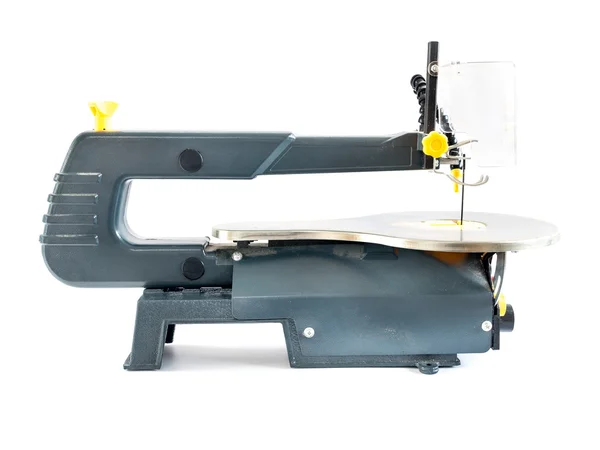 Beyaz arka planda Scrollsaw — Stok fotoğraf