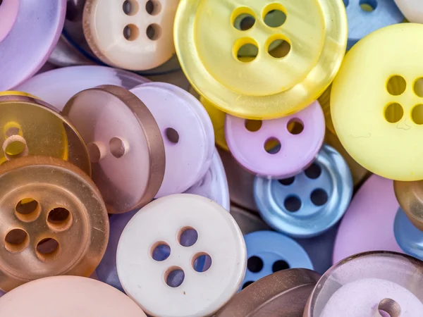 Round apparel buttons — Stock Photo, Image