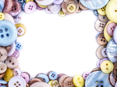 Düğme çerçevesinin Konfeksiyon