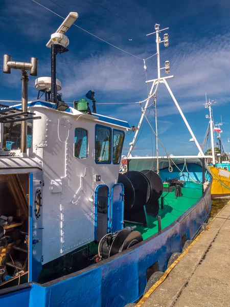 Cutters berthed at the port — Stock Photo, Image