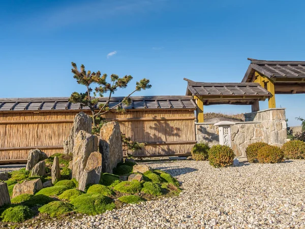 Japanese rock garden — Stock Photo, Image