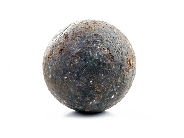 INTERESTING AUTHENTIC ARTEFACT AN ANCIENT MEDIEVAL IRON CANNON BALL 