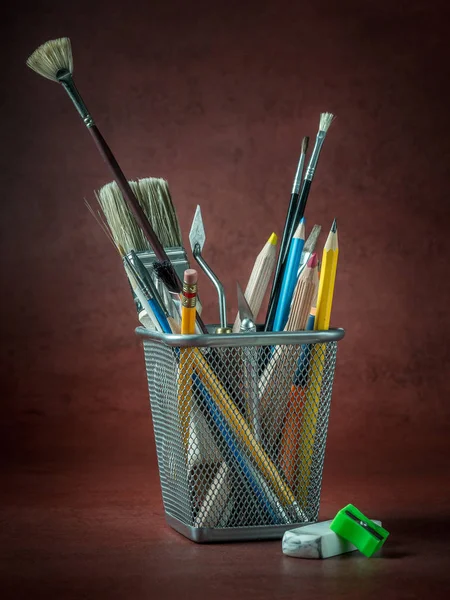 An Artist's tools — Stock Photo, Image