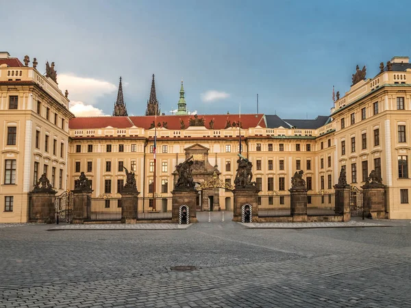 Entrance Gate of the Prague Castle — Stock Photo, Image